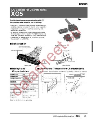 XG5S-1301 datasheet  